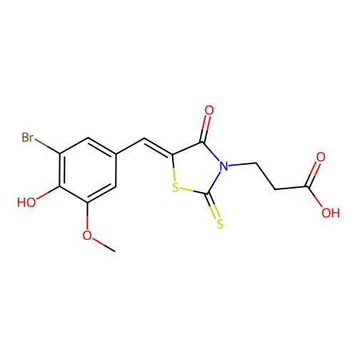 C14H12BrNO5S2 structure