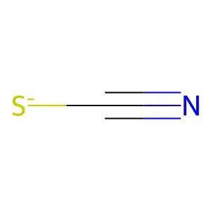 硫氰酸根离子 structure