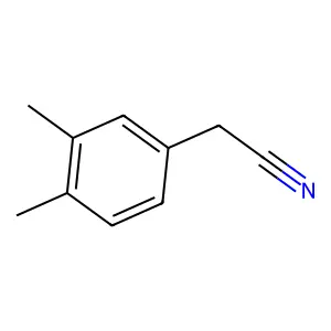 2-(3,4-Dimethylphenyl)acetonitrile structure