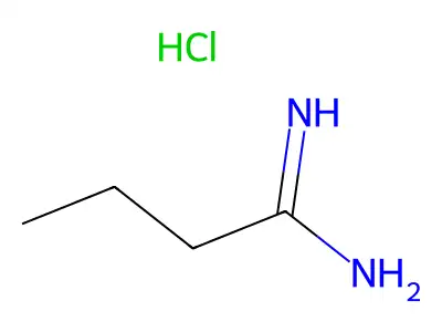 丁脒盐酸盐 structure