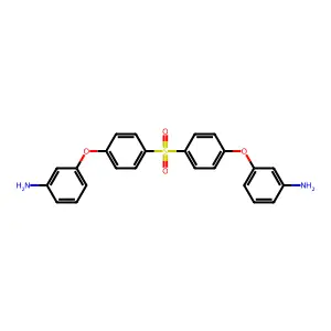 Benzenamine, 3,3'-[sulfonylbis(4,1-phenyleneoxy)]bis- structure