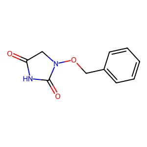 Hydantoin, 1-benzyloxy- structure