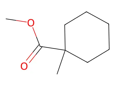 Methyl 1-methylcyclohexanecarboxylate structure
