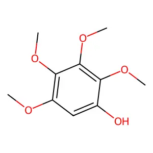 2,3,4,5-Tetramethoxyphenol structure