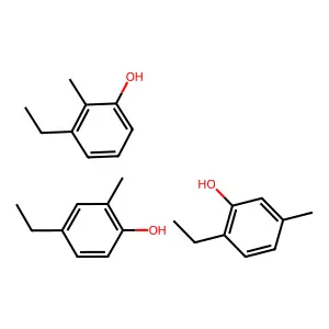 Phenol, ethylmethyl- structure