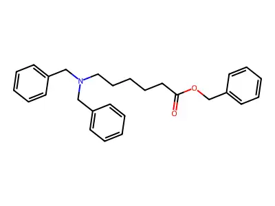 Benzyl 6-(dibenzylamino)hexanoate structure