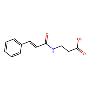 3-(3-Phenylprop-2-enoylamino)propanoic acid structure