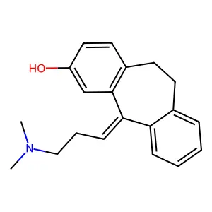 3-Hydroxyamitriptyline structure
