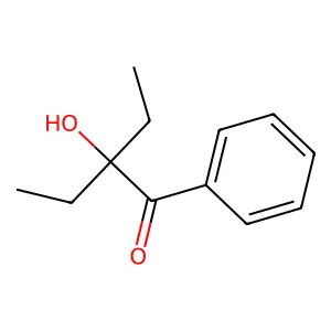 2-Ethyl-2-hydroxy-1-phenylbutan-1-one structure