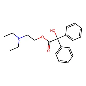 Benactyzine structure