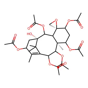 1-Hydroxybaccatin I structure