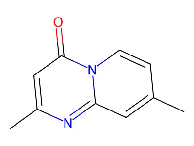 2,8-dimethyl-4H-pyrido[1,2-a]pyrimidin-4-one structure