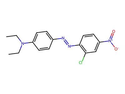 4-((2-Chloro-4-nitrophenyl)azo)-N,N-diethylbenzenamine structure