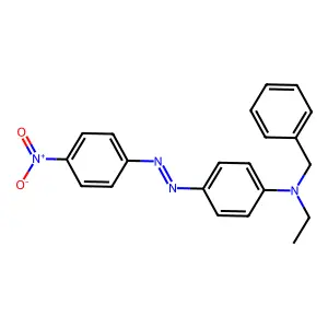 N-Ethyl-N-(p-((p-nitrophenyl)azo)phenyl)benzylamine structure