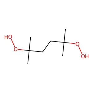 2,5-Dimethylhexane 2,5-dihydroperoxide structure