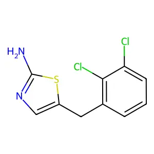 5-(2,3-Dichloro-benzyl)-thiazol-2-ylamine structure