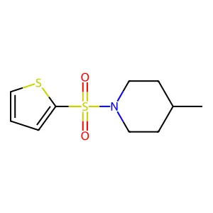 4-Methyl-1-(2-thienylsulfonyl)piperidine structure