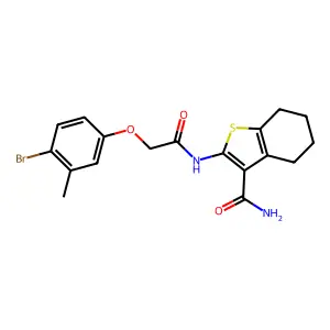 WAY-300018-10mMinDMSO,, structure