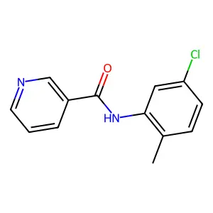 N-(5-chloro-2-methylphenyl)pyridine-3-carboxamide structure