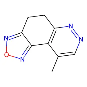 9-Methyl-4,5-dihydro[1,2,5]oxadiazolo[3,4-f]cinnoline structure