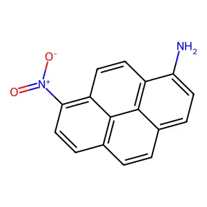 1-Amino-8-nitropyrene structure