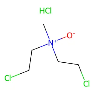 Mechlorethamine Oxide Hydrochloride structure