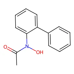 N-([1,1'-联苯]-2-基)-N-羟基乙酰胺 structure