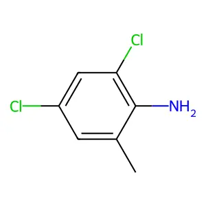 2,4-Dichloro-6-methylaniline structure