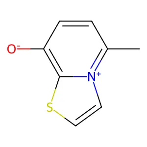 thiazolo(3,2-a)pyridinium, 8-hydroxy-5-methyl-, hydroxide, inner salt structure