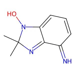 2,2-dimethyl-2H-benzimidazol-4-amine 1-oxide structure