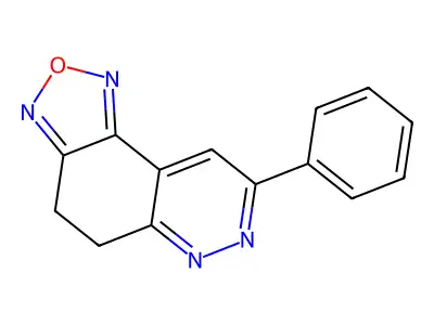 8-Phenyl-4,5-dihydro-[1,2,5]oxadiazolo[3,4-f]cinnoline structure