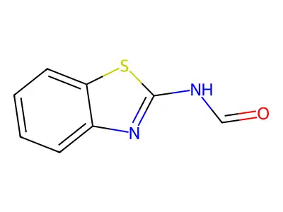 2-Formamidobenzothiazole structure