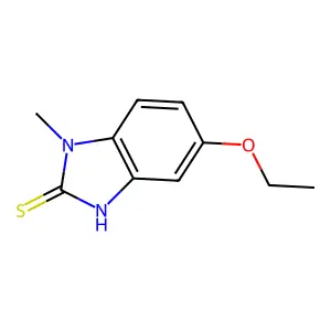 5-ethoxy-1-methyl-1H-benzimidazole-2-thiol structure