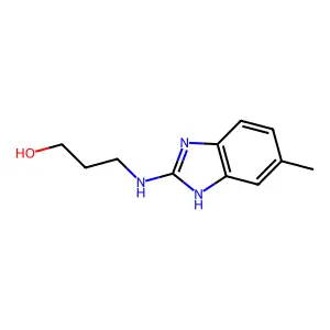 Propionic acid, 2-methyl-2-(o-methoxyphenoxy)- structure
