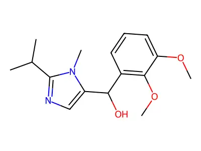 (2,3-Dimethoxyphenyl)-(3-methyl-2-propan-2-ylimidazol-4-yl)methanol structure