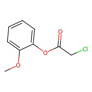 2-Methoxyphenyl chloroacetate structure