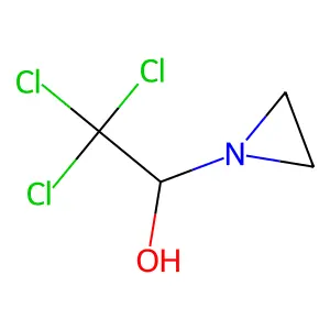 Ethanol, 1-(1-aziridinyl)-2,2,2-trichloro- structure