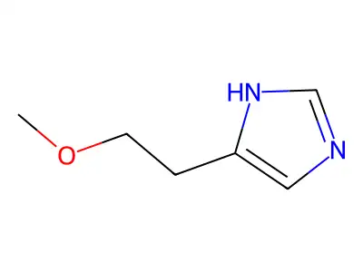 5-(2-methoxyethyl)-1H-imidazole structure