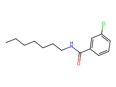 3-Chloro-N-heptylbenzamide structure