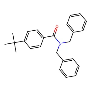 N,N-Dibenzyl-4-tert-butylbenzamide structure