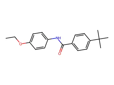 4-Tert-butyl-N-(4-ethoxyphenyl)benzamide structure