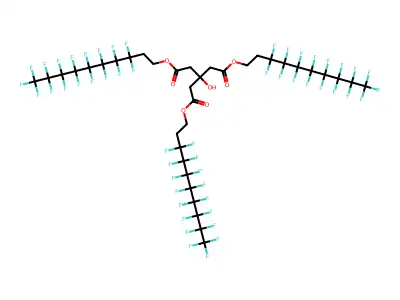 Zonyl(R) TBC fluorotelomer intermediate, average Mn ~1,563 structure