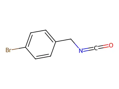 4-Bromobenzyl isocyanate structure