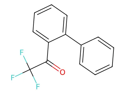 2-(Trifluoroacetyl)biphenyl structure