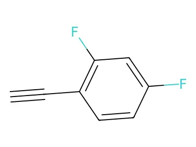 1-Ethynyl-2,4-difluorobenzene structure