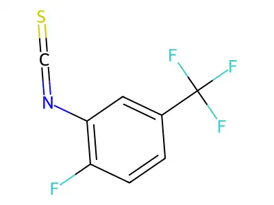 2-Fluoro-5-(trifluoromethyl)phenyl isothiocyanate structure