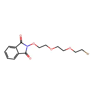 2-[2-[2-(2-Bromoethoxy)ethoxy]ethoxy]isoindole-1,3-dione structure