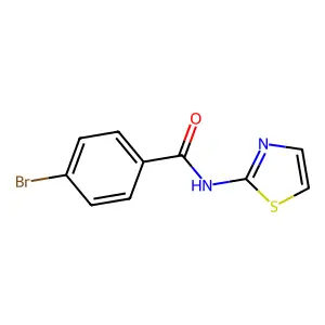 4-Bromo-N-(1,3-thiazol-2-yl)benzamide structure