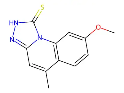 8-Methoxy-5-methyl-[1,2,4]triazolo[4,3-a]quinoline-1-thiol structure