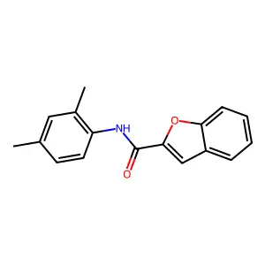 N-(2,4-dimethylphenyl)-1-benzofuran-2-carboxamide structure